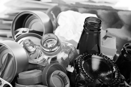 Investigator reviewing job records and photographic evidence